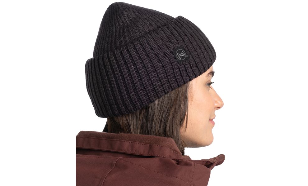 Шапка BUFF® Knitted Rutger (Graphite), Колір: Graphite, зображення 7