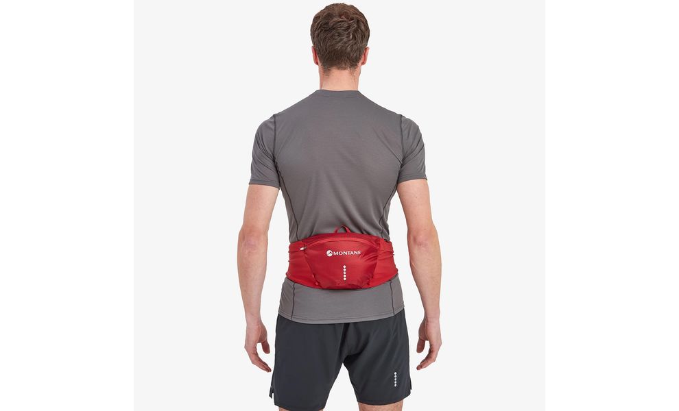 Сумка на пояс Montane Gecko WP 1L+ (Acer Red), 1 л, Об'єм: 1, Колір виробника: Acer Red, зображення 4