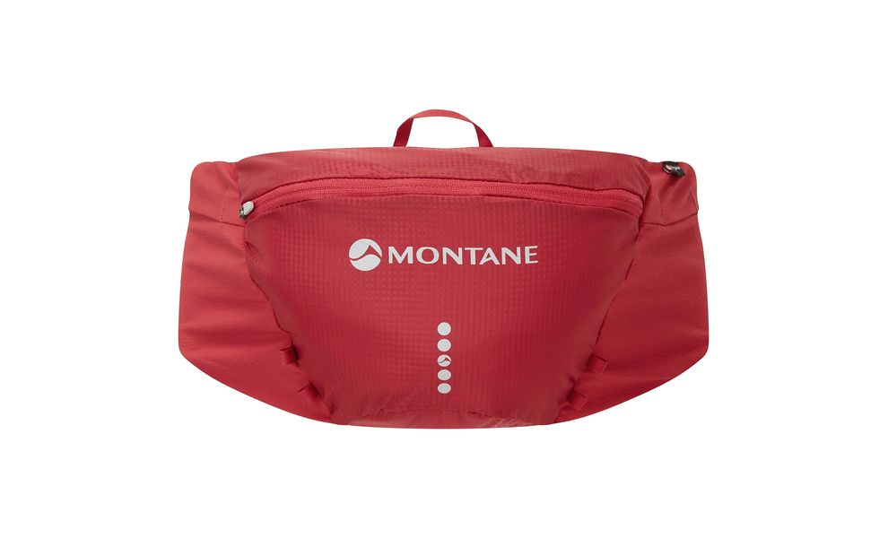 Сумка на пояс Montane Gecko WP 1L+ (Acer Red), 1 л, Об'єм: 1, Колір виробника: Acer Red, зображення 2