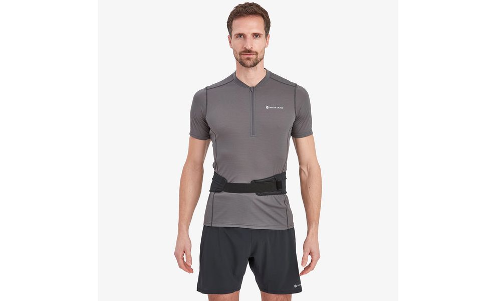 Сумка на пояс Montane Gecko WP 1L+ (Black), 1 л, Об'єм: 1, Колір виробника: Black, зображення 4