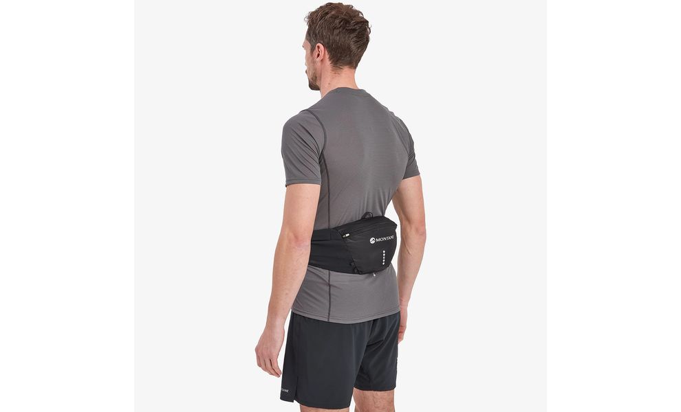 Сумка на пояс Montane Gecko WP 1L+ (Black), 1 л, Об'єм: 1, Колір виробника: Black, зображення 5