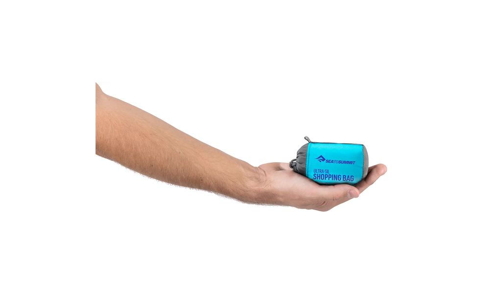 Складна сумка Sea to Summit Ultra-Sil Shopping Bag 2023 (Blue Atoll), 30 л, Об'єм: 30, Колір виробника: Blue Atoll, зображення 2