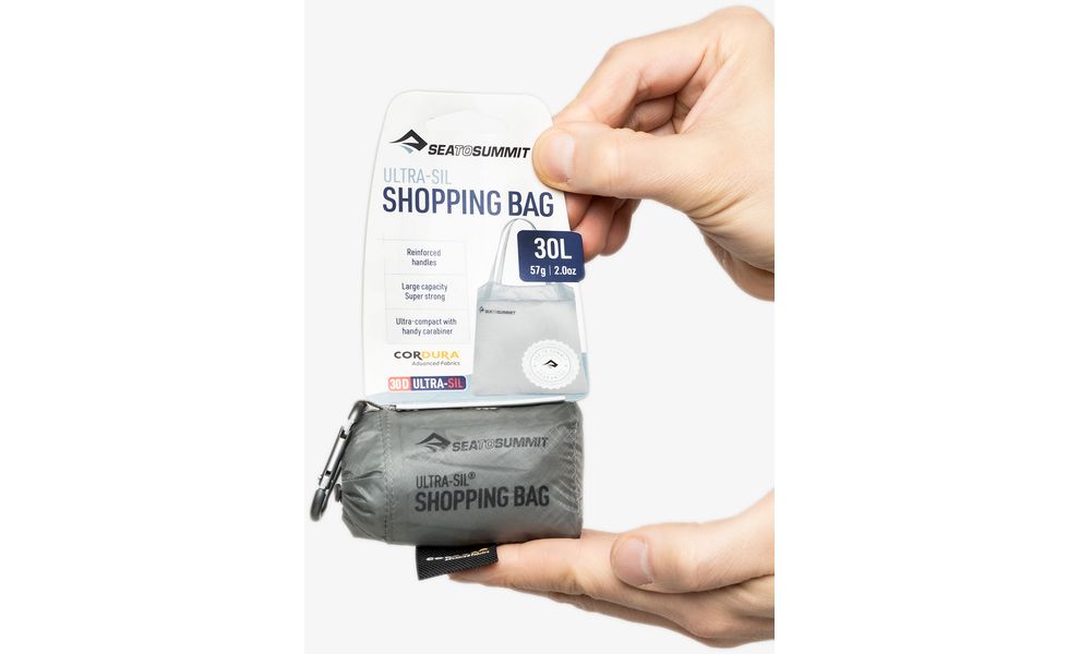 Складна сумка Sea to Summit Ultra-Sil Shopping Bag 2023 (High Rise), 30 л, Об'єм: 30, Колір виробника: High Rise, зображення 3