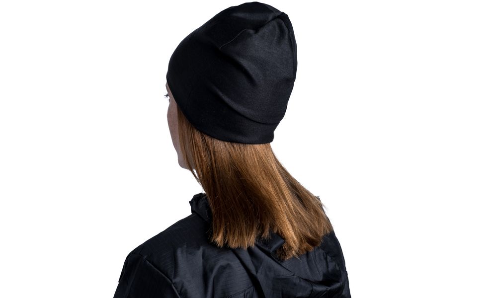 Шапка BUFF® ThermoNet (Solid Black), Колір: Solid Black, зображення 4