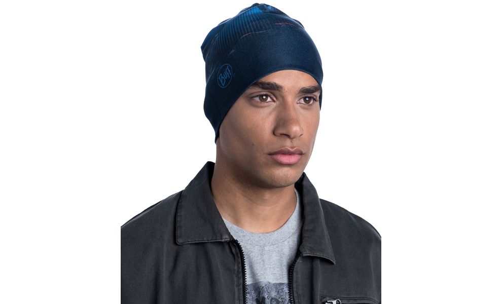 Шапка BUFF® ThermoNet (Wave Blue), Колір: Wave Blue, зображення 3