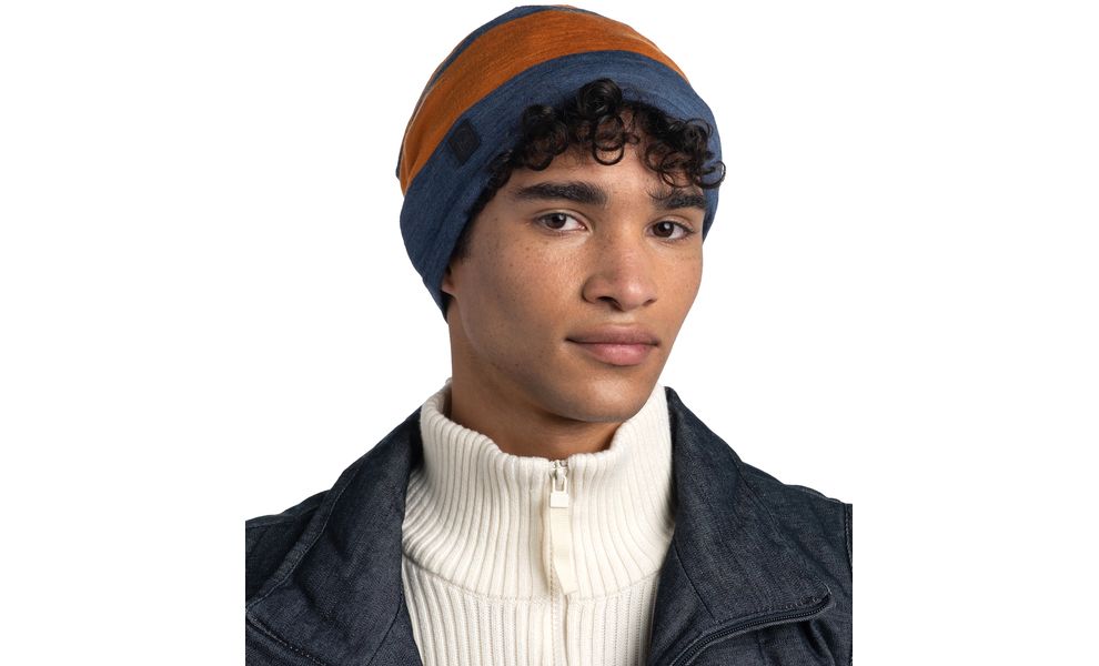 Шапка BUFF® Merino Move (Steel Blue), Колір: Steel Blue, зображення 2