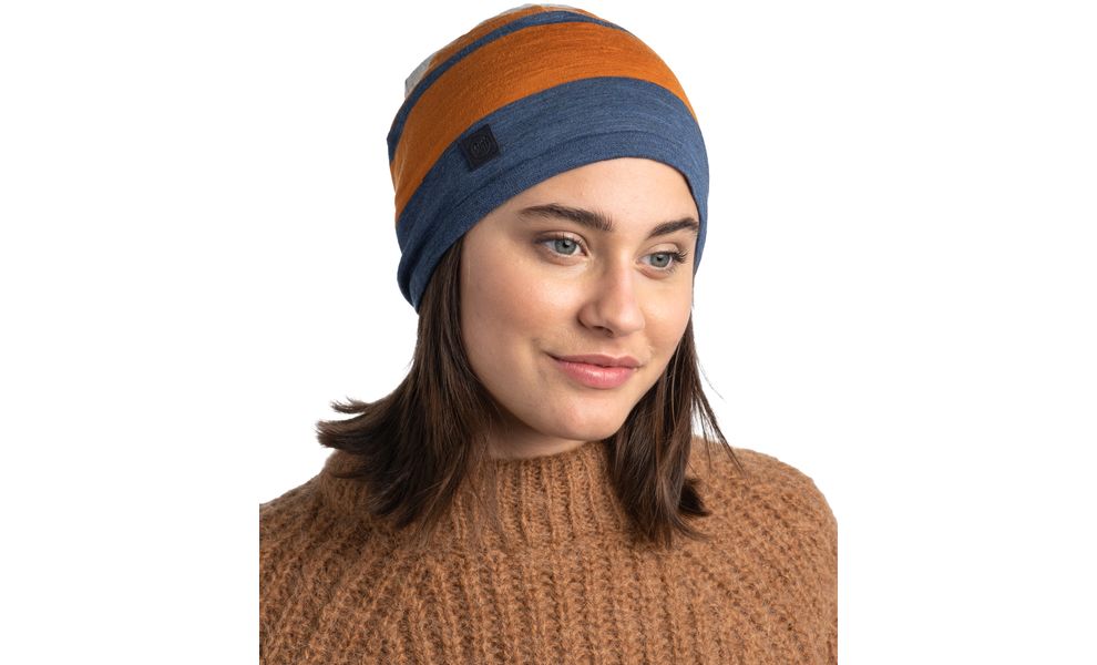 Шапка BUFF® Merino Move (Steel Blue), Колір: Steel Blue, зображення 5