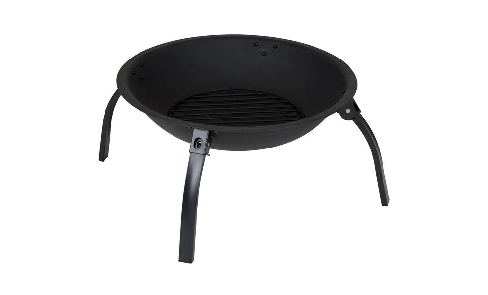 Портативний вугільний гриль 2 в 1 Bo-Camp Firebowl Harrow, зображення 2