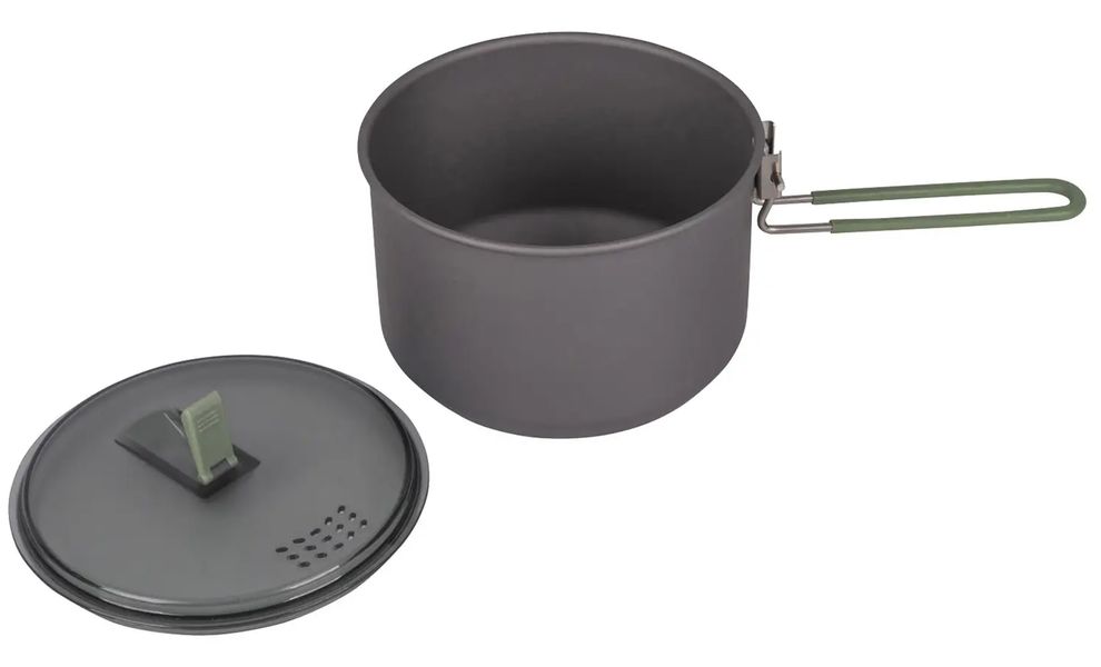 Туристична каструля Bo-Camp Explorer на 1 л, анодований алюміній, зображення 3