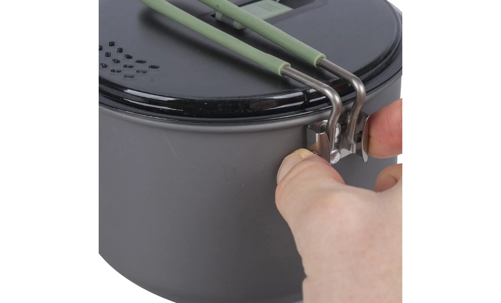 Туристична каструля Bo-Camp Explorer на 1 л, анодований алюміній, зображення 6