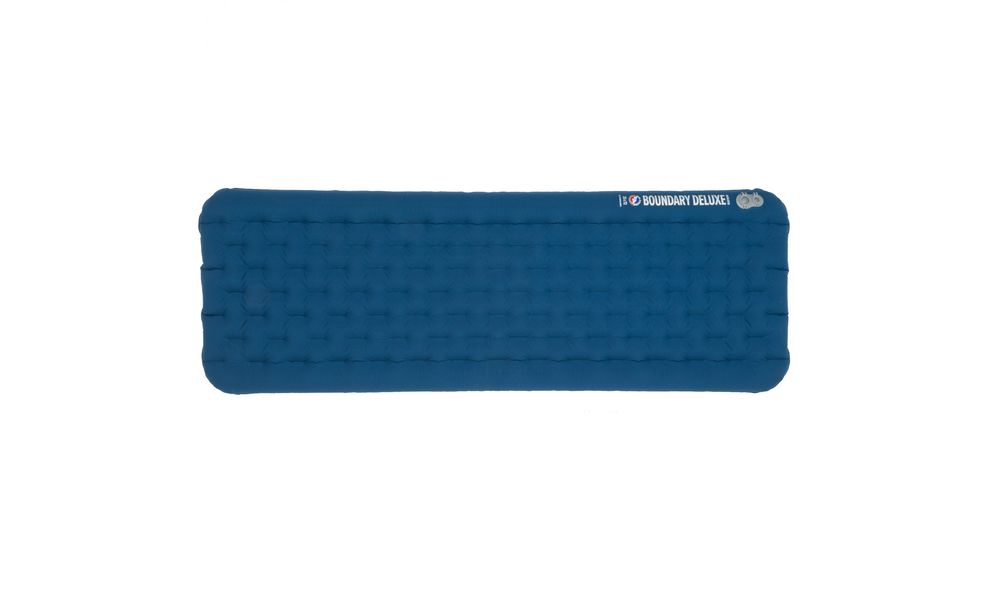 Надувний каремат Big Agnes Boundary Deluxe Insulated - Wide Regular: з мішком-насосом, Товщина: 11, Тип розміру: Wide Regular, Колір виробника: Blue, зображення 2