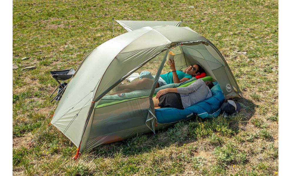2-місний ультралегкий намет Big Agnes Copper Spur HV UL2 (Olive Green): двошаровий, Кількість місць: 2, Колір: Olive Green, зображення 5