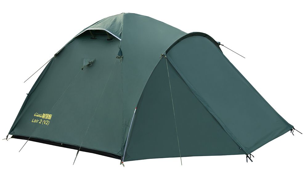 2-місний намет Tramp Lair 2 V2: двошаровий, з тамбуром, Кількість місць: 2, Колір: Green, зображення 8