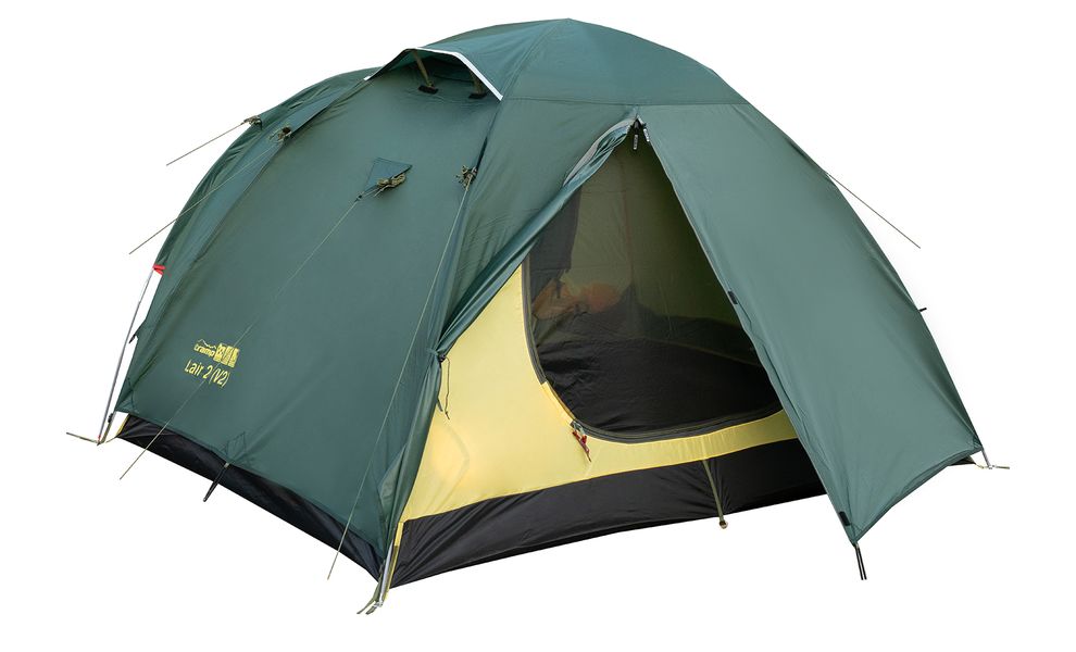 2-місний намет Tramp Lair 2 V2: двошаровий, з тамбуром, Кількість місць: 2, Колір: Green, зображення 3