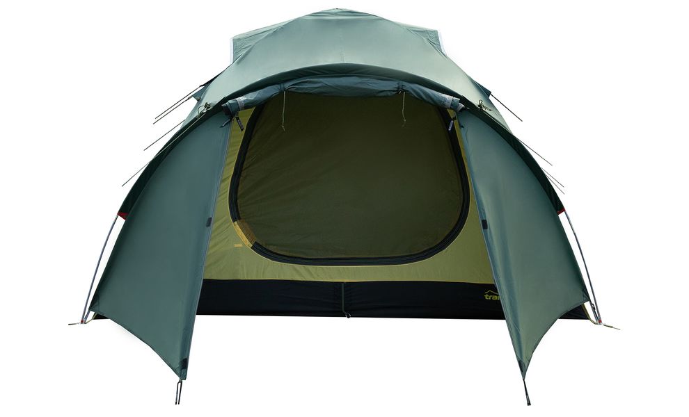 2-місний намет Tramp Lair 2 V2: двошаровий, з тамбуром, Кількість місць: 2, Колір: Green, зображення 4