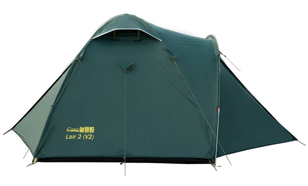 2-місний намет Tramp Lair 2 V2: двошаровий, з тамбуром, Кількість місць: 2, Колір: Green, зображення 6