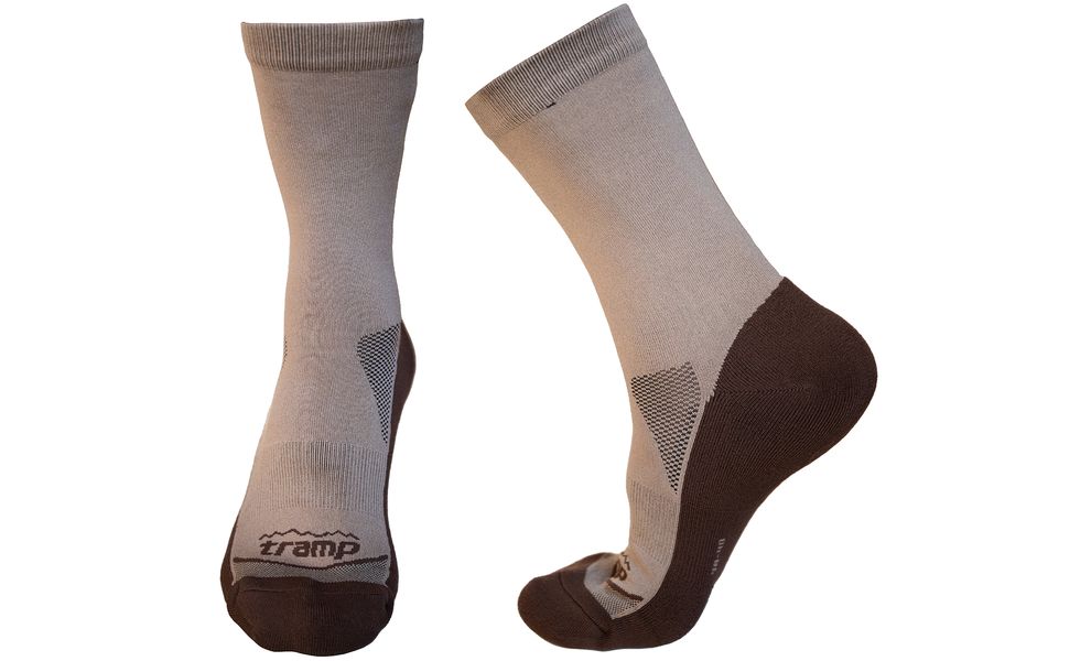 Трекінгові шкарпетки Tramp UTRUS-001 (Sand), Колір: Sand, Розмір: EU 44-46, зображення 2