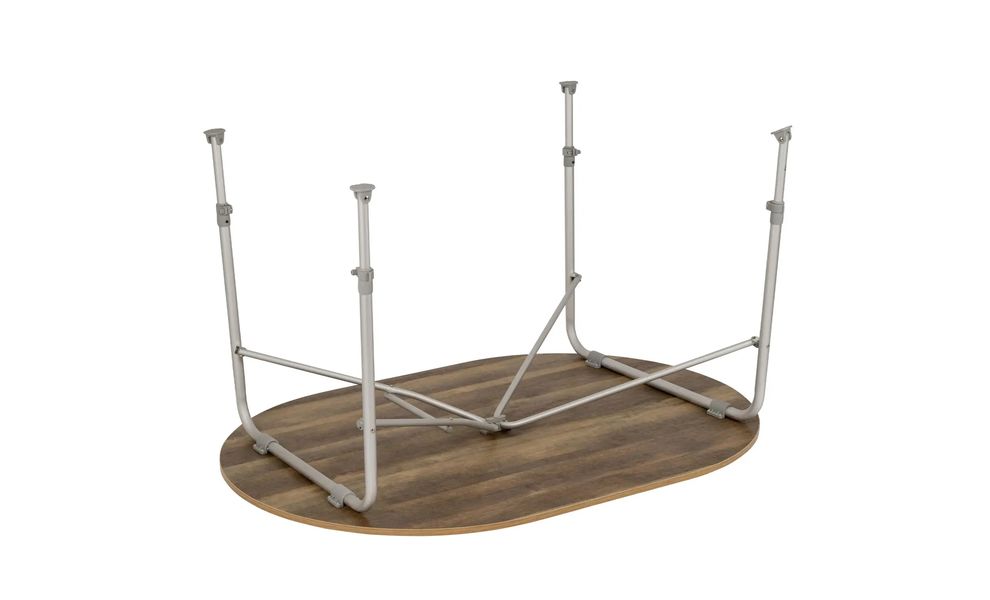 Розкладний стіл Bo-Camp Feather Oval - 130x90x72 см, зображення 3