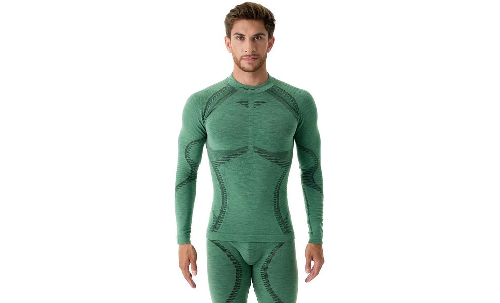 Термокофта чоловіча Accapi Ergowool - WA701 (1699/Forest-Black), Колір виробника: 1699/Forest/Black, Розмір виробника: XL/XXL, зображення 5