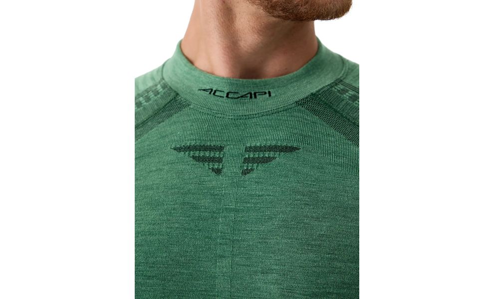 Термокофта чоловіча Accapi Ergowool - WA701 (1699/Forest-Black), Колір виробника: 1699/Forest/Black, Розмір виробника: M/L, зображення 9