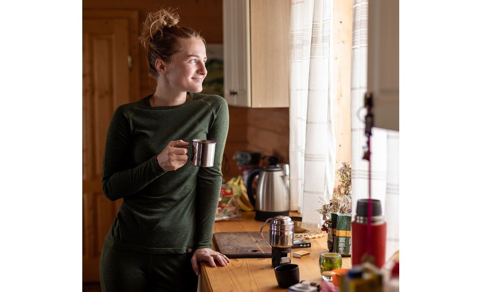 Термокофта жіноча Turbat Retezat (Kombu Green), Колір виробника: Kombu Green, Розмір виробника: XS, зображення 8