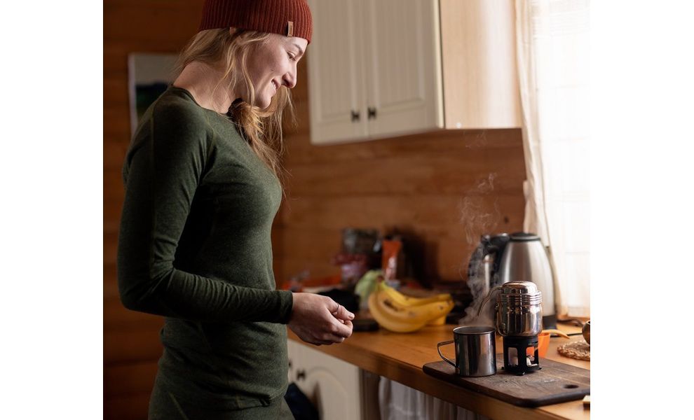 Термокофта жіноча Turbat Retezat (Kombu Green), Колір виробника: Kombu Green, Розмір виробника: XL, зображення 9