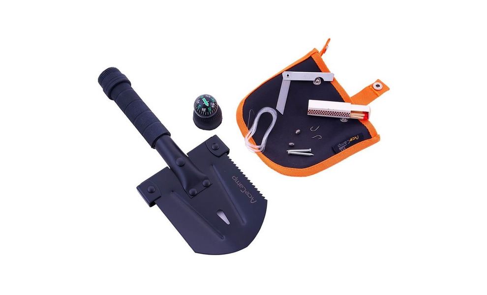 Лопата багатофункціональна AceCamp Survivor Multi-Tool Shovel, зображення 5