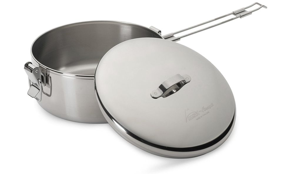 Туристична каструля MSR Alpine StowAway на 1,6 л, нержавіюча сталь, Об'єм: 1,6, зображення 2