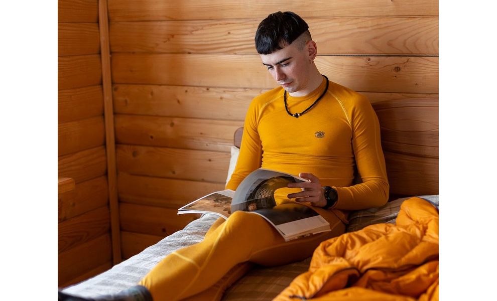 Термокофта чоловіча Turbat Retezat (Golden Yellow), Колір виробника: Golden Yellow, Розмір виробника: S, зображення 5