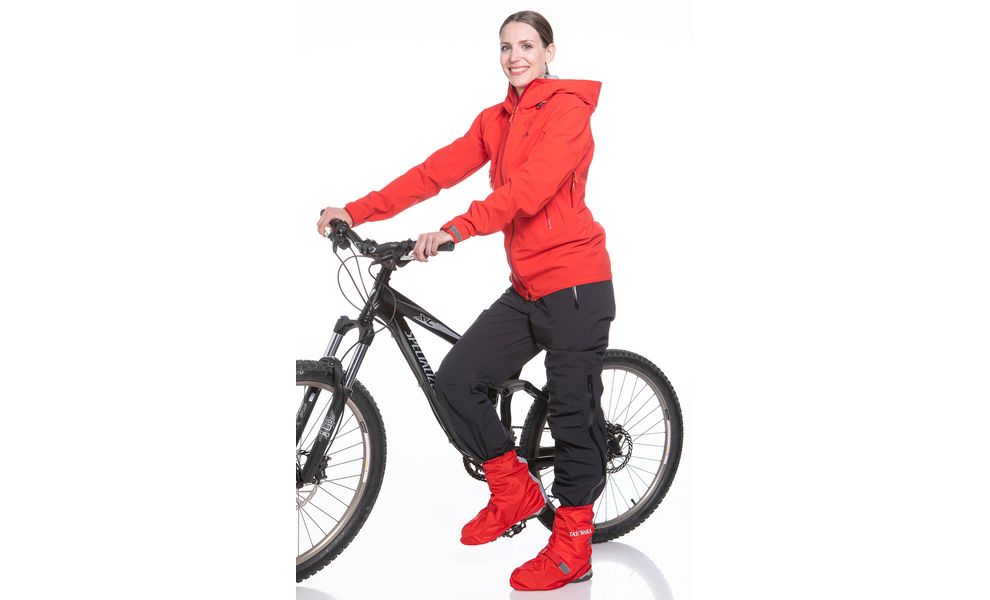 Бахіли велосипедні Tatonka Velo Gaiter (Red), Колір виробника: Red, Розмір виробника: S, зображення 5