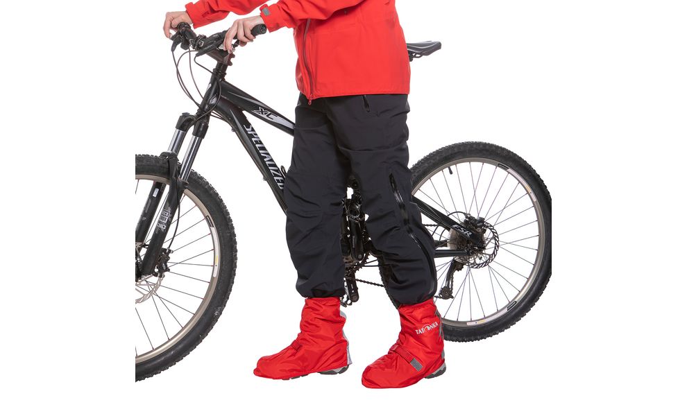 Бахіли велосипедні Tatonka Velo Gaiter (Red), Колір виробника: Red, Розмір виробника: M, зображення 9