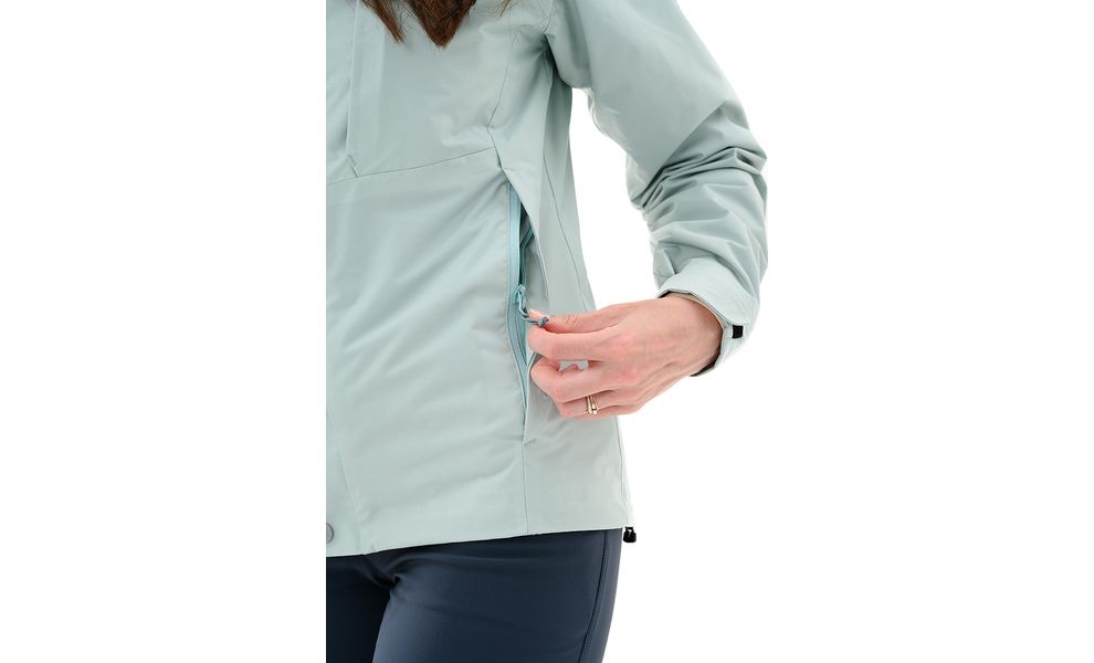 Штормівка жіноча Turbat Escape (Frosty Green), Колір виробника: Frosty Green, Розмір: S, зображення 5