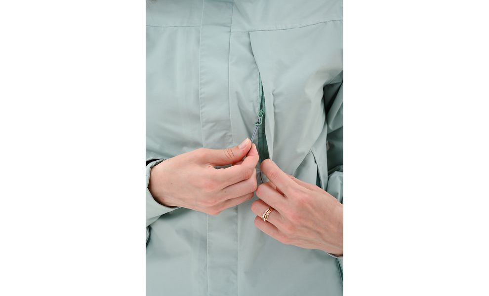 Штормівка жіноча Turbat Escape (Frosty Green), Колір виробника: Frosty Green, Розмір: XS, зображення 4