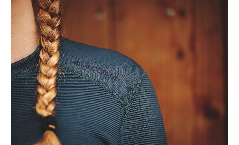 Термокофта жіноча Aclima StreamWool 400 Crew Neck (343/Green Gables), Колір виробника: 343/Green Gables, Розмір виробника: L, зображення 5