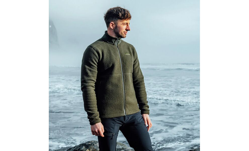 Фліска чоловіча Montane Chonos - MCHNJ (Oak Green), Колір виробника: Oak Green, Розмір: XL, зображення 7