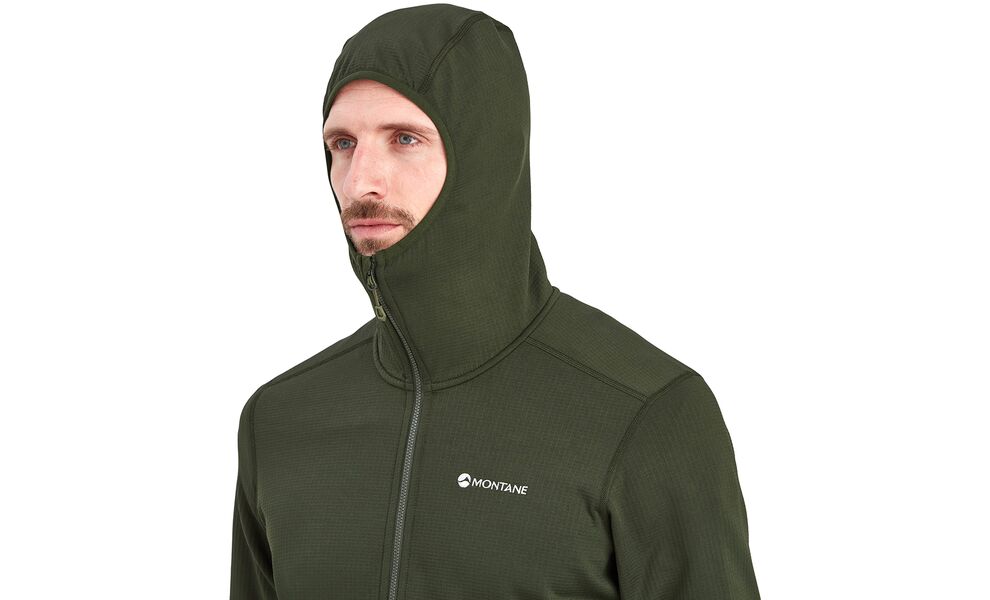 Фліска чоловіча Montane Protium - MPROH (Oak Green), Колір виробника: Oak Green, Розмір: M, зображення 7