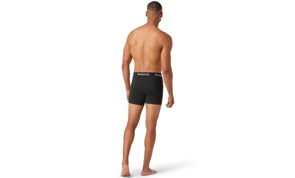 Термотруси чоловічі SmartWool Merino Boxer Brief - SW016996 (001/Black), Колір виробника: 001/Black, Розмір: M, зображення 3