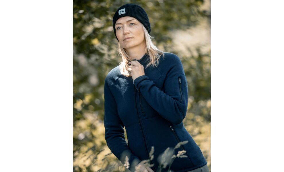 Фліска жіноча Aclima FleeceWool 250 Jacket (123/Jet Black), Колір виробника: 123/Jet Black, Розмір: M, зображення 6