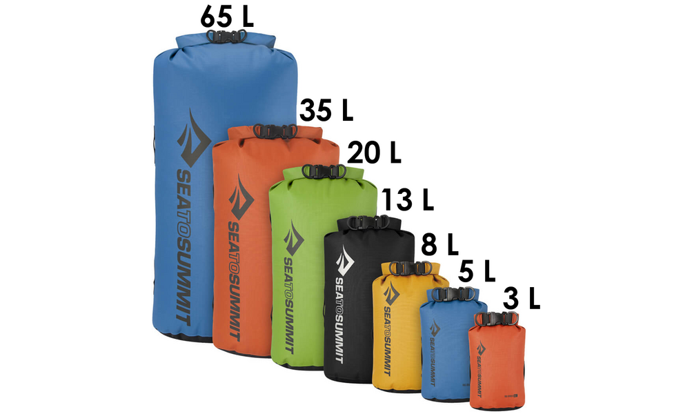 Гермомішок Sea to Summit Big River Dry Bag - 2022 (Apple Green), 5 л, Об'єм: 5, Колір виробника: Apple Green, зображення 9