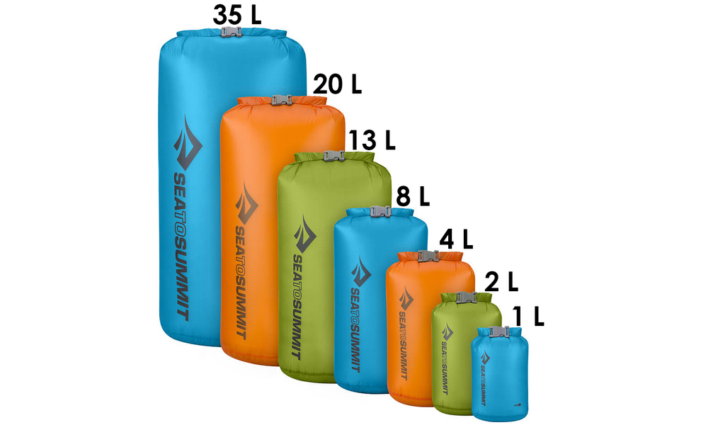 Гермомішок Sea to Summit Ultra-Sil Nano Dry Sack (Lime), 35 л, Об'єм: 35, Колір виробника: Green, зображення 2