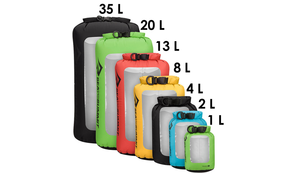 Гермомішок Sea to Summit View Dry Sack (Apple Green), 35 л, Об'єм: 35, Колір виробника: Apple Green, зображення 2