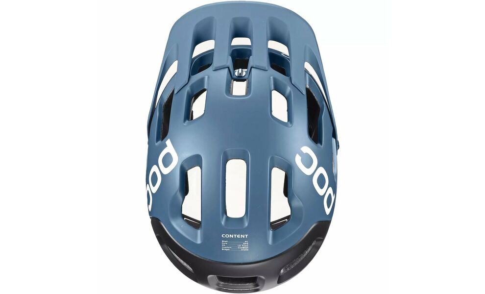 Велошолом POC Tectal (Stibium Blue), Колір: Stibium Blue, Розмір: XL-XXL/59-62, зображення 3
