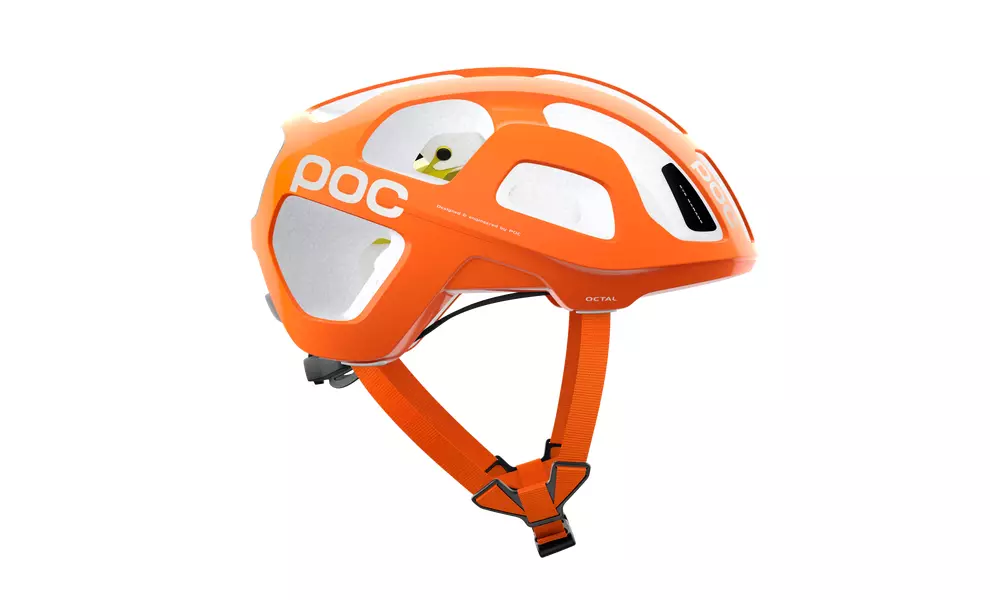 Велошолом POC Octal MIPS (Fluorescent Orange AVIP), Колір: Fluorescent Orange AVIP, Розмір: S/50-56, зображення 2