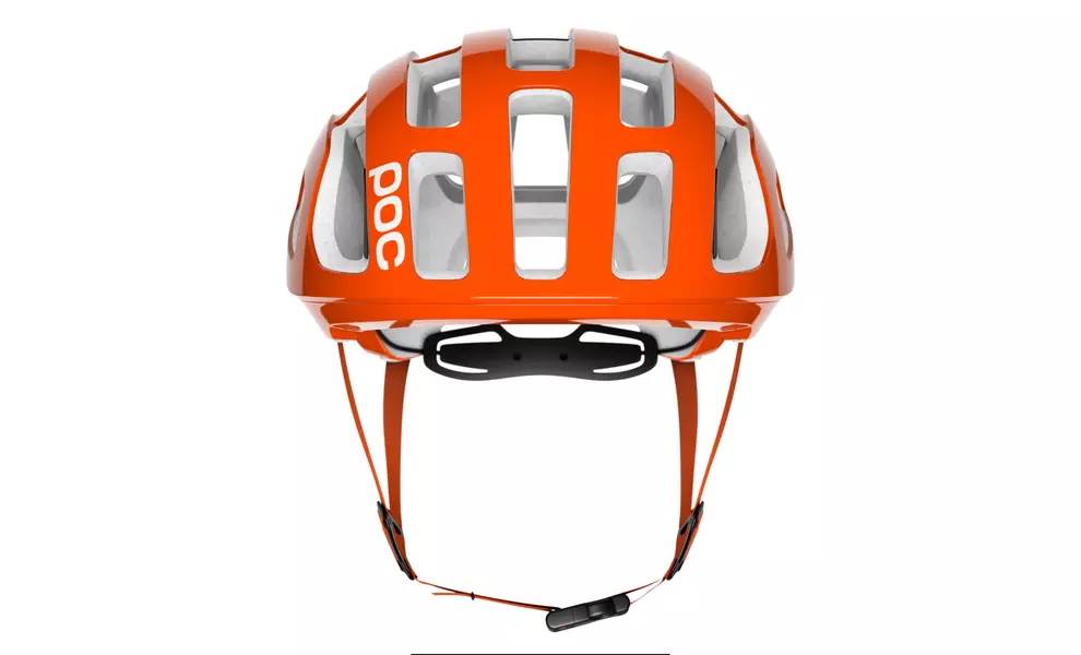 Велошолом POC Octal (Zink Orange AVIP), Колір: Zink Orange AVIP, Розмір: S/50-56, зображення 2