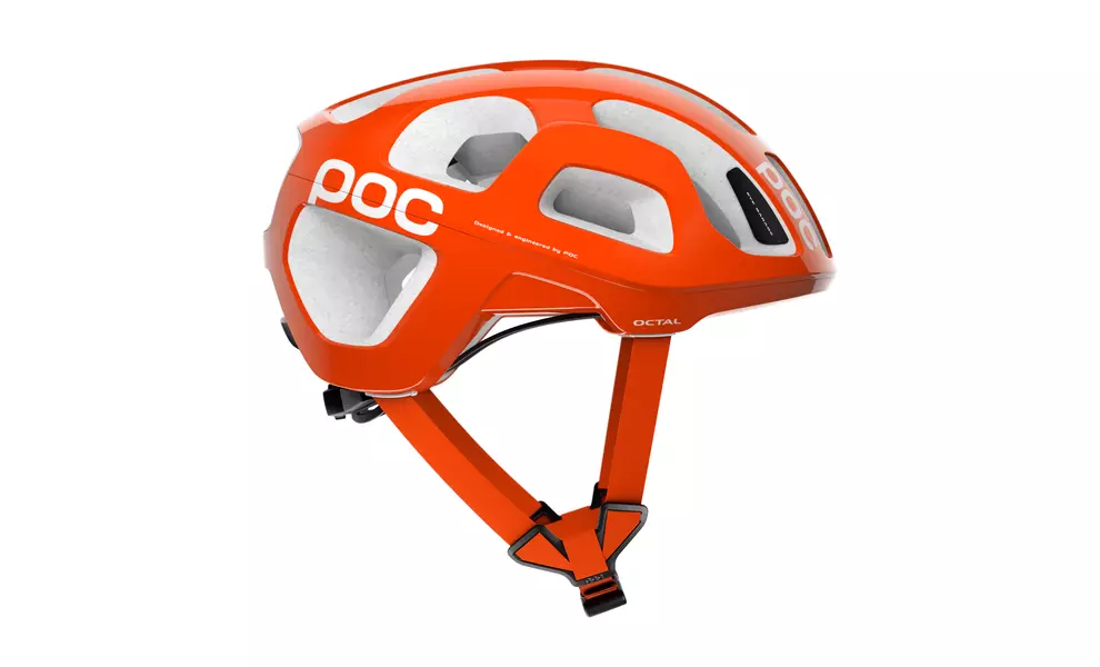 Велошолом POC Octal (Zink Orange AVIP), Колір: Zink Orange AVIP, Розмір: S/50-56, зображення 4