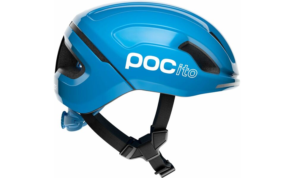 Дитячий велошолом POCito Omne SPIN (Fluorescent Blue), Колір: Fluorescent Blue, Розмір: XS/48-52, зображення 4