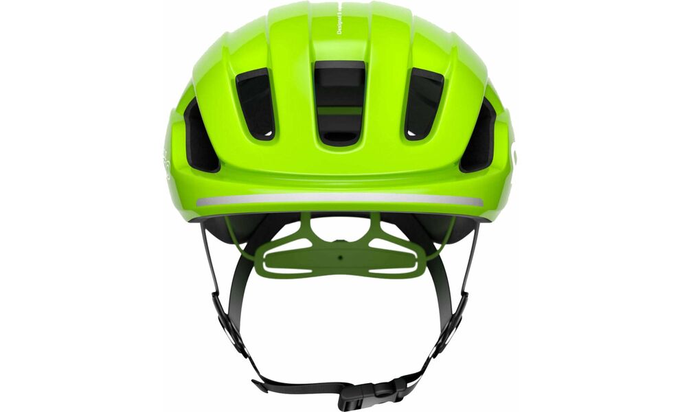 Дитячий велошолом POCito Omne SPIN (Fluorescent Yellow/Green), Колір: Fluorescent Yellow/Green, Розмір: S/51-56, зображення 2