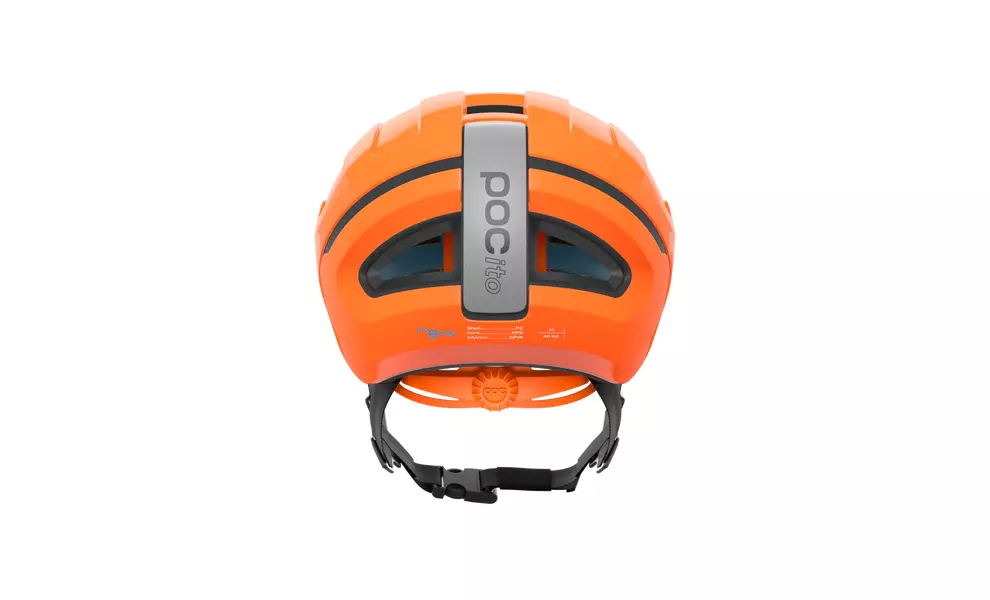 Дитячий велошолом POCito Omne SPIN (Fluorescent Orange), Колір: Fluorescent Orange, Розмір: XS/48-52, зображення 3