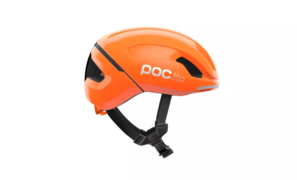 Дитячий велошолом POCito Omne SPIN (Fluorescent Orange), Колір: Fluorescent Orange, Розмір: XS/48-52, зображення 4