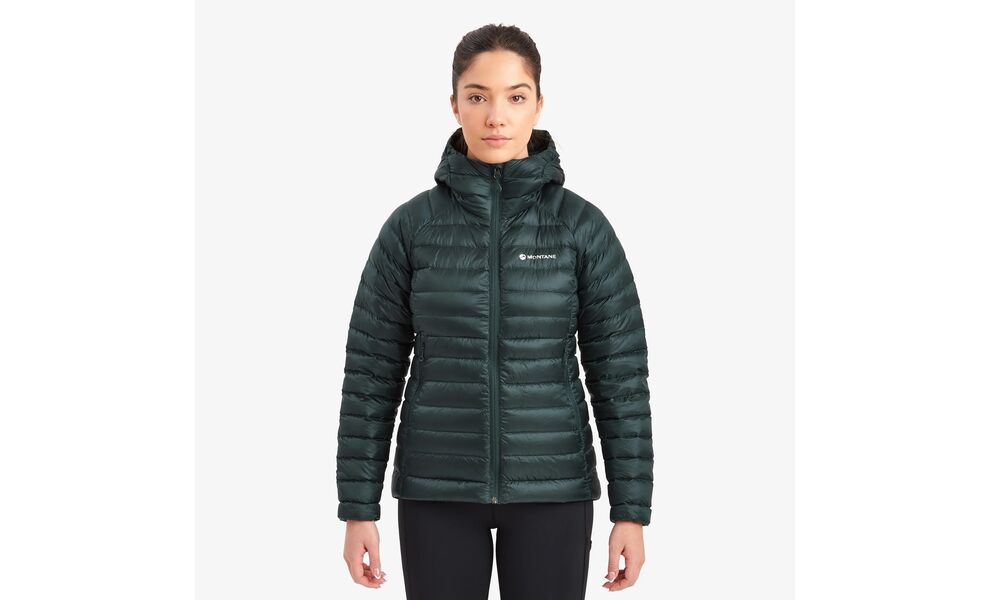 Лайнер жіночий Montane Anti-Freeze Hoodie - FANFH (Deep Forest), Колір виробника: Deep Forest, Розмір: M/EU 40, зображення 3